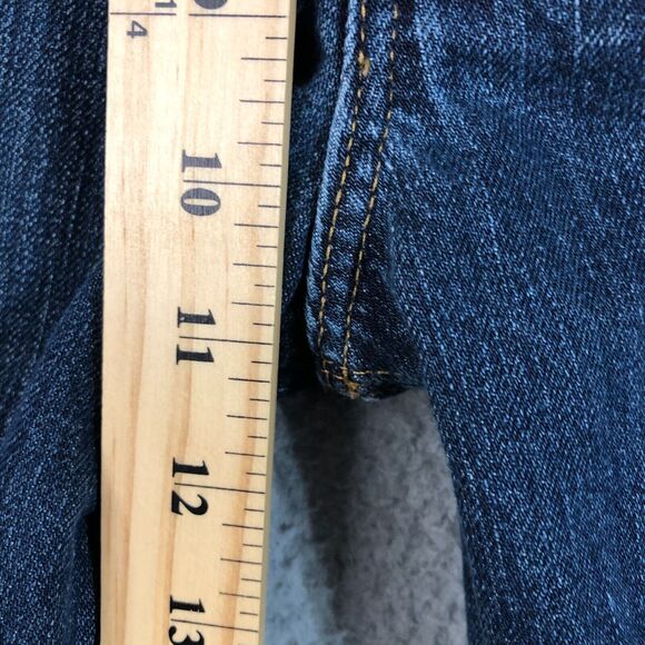 Carhartt Jeans Mens 38x30 Blue Denim Relaxed Fit Medium Wash Straight Workwear - Picture 7 of 8